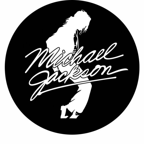 Painel Tecido redondo Michael Jackson